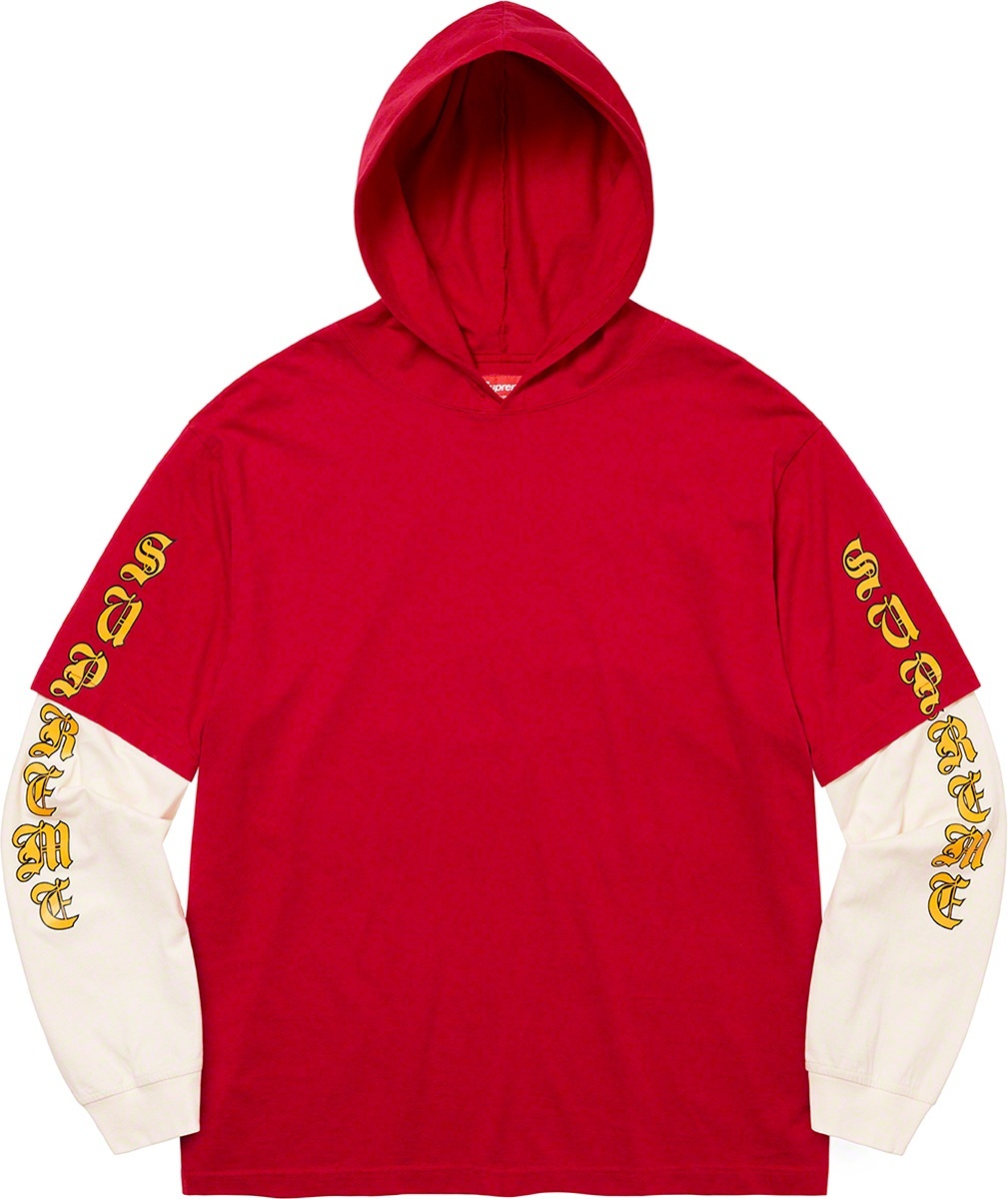 Layered Hooded L/S Top view 3